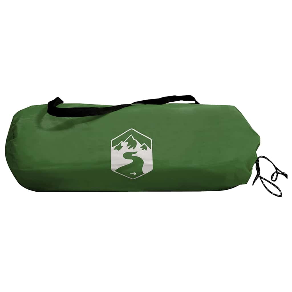 vidaXL Σκηνή τούνελ με στέγη Πράσινο και Λευκό 328 x 228 x 115 εκ.