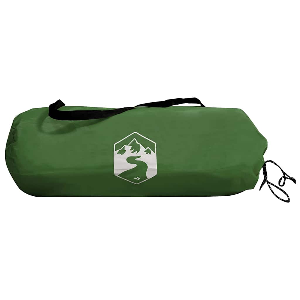 vidaXL Σκηνή τούνελ με στέγη Πράσινο και Λευκό 318 x 275 x 140 εκ.