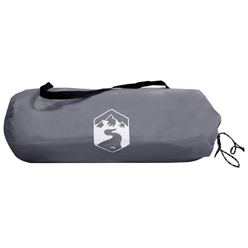 vidaXL Σκηνή τούνελ με στέγη Γκρι και Πορτοκαλί 318 x 275 x 140 εκ.