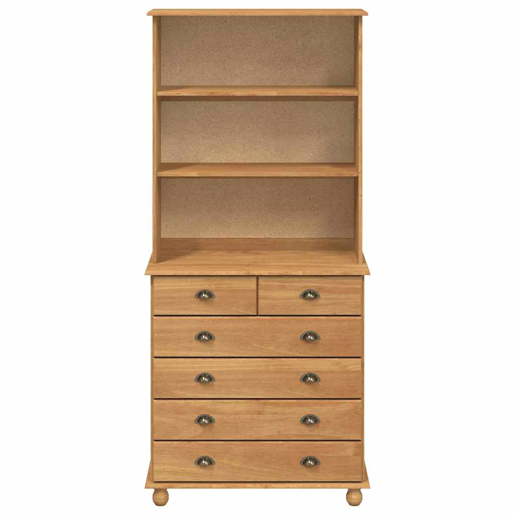 vidaXL Κλουβί ASKIM Κερί Μέλι 91 x 40 x 200,5 εκ Στερεά ξυλεία πεύκου