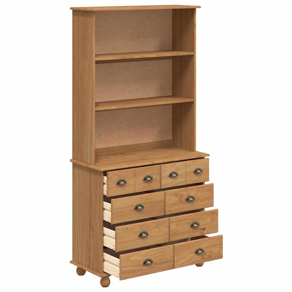 vidaXL Κλουβί ASKIM Κερί Μέλι 91 x 40 x 184 εκ. Στερεά ξυλεία πεύκου