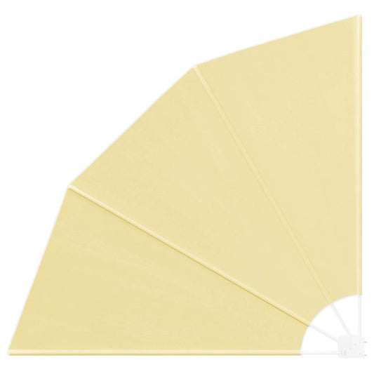 vidaXL Αδιάφανο σκίαστρο μπαλκονιού 140 x 140 cm Πολυεστέρας Άμμος
