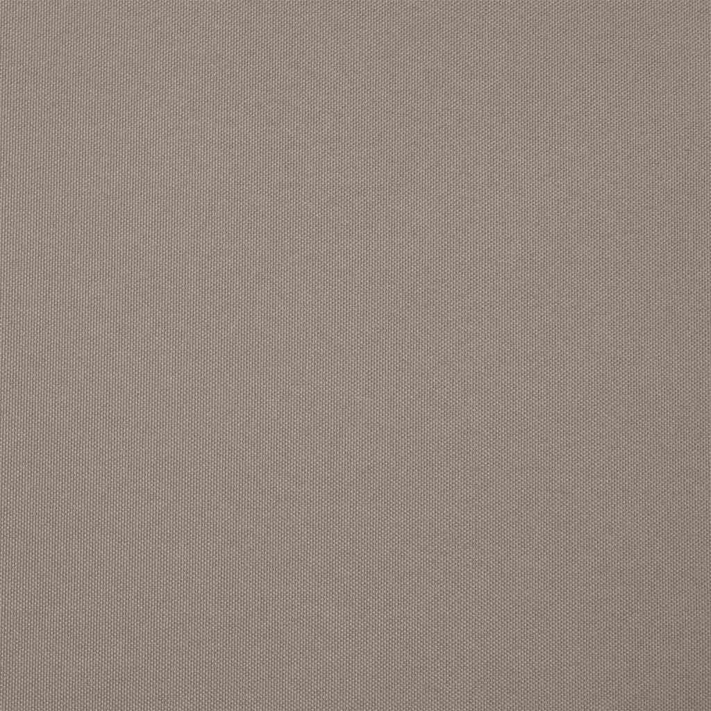 vidaXL Αδιάφανο σκίαστρο μπαλκονιού Taupe 210 x 210 cm Πολυεστέρας