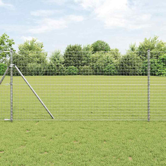 vidaXL Euro Fence 1x10 μ Γαλβανισμένο Ατσάλι