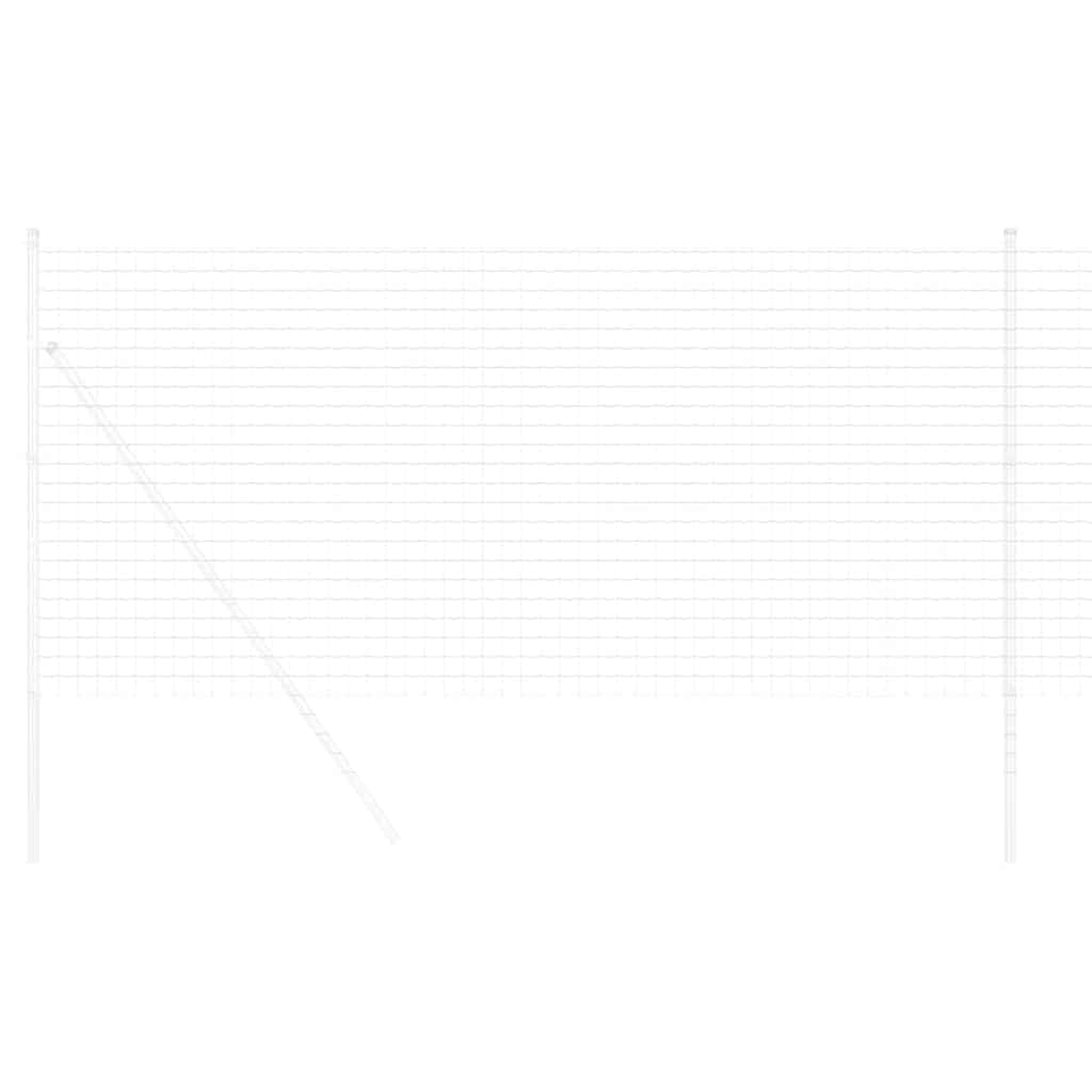 vidaXL Φράχτης Εuro 1 x 10 m Σίδηρος με επικάλυψη PVC