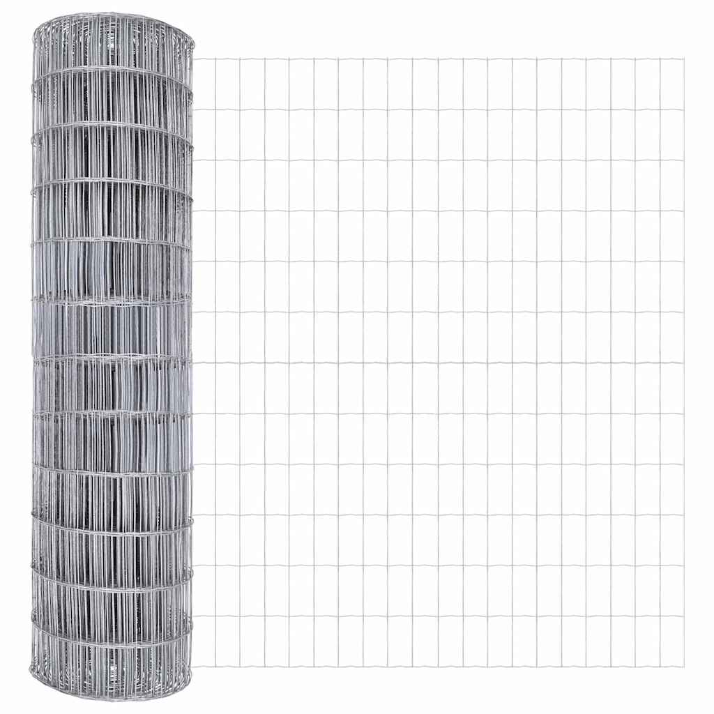vidaXL Φράχτης Εuro 1,6 x 10 m Σίδηρος με επικάλυψη PVC
