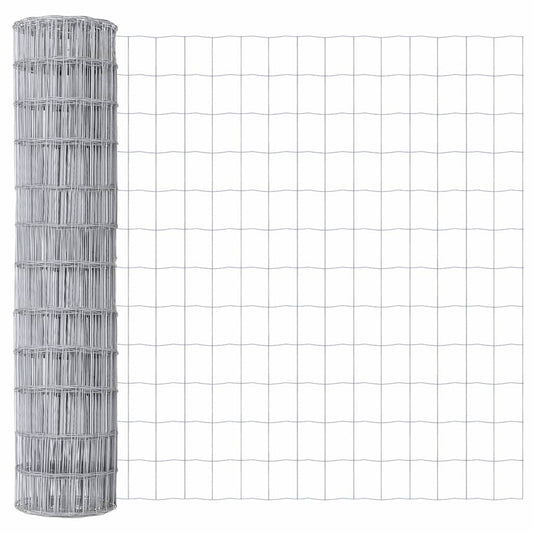 vidaXL Ευρωπαϊκός Φράχτης 1.2x10 μ Γαλβανισμένο Ατσάλι