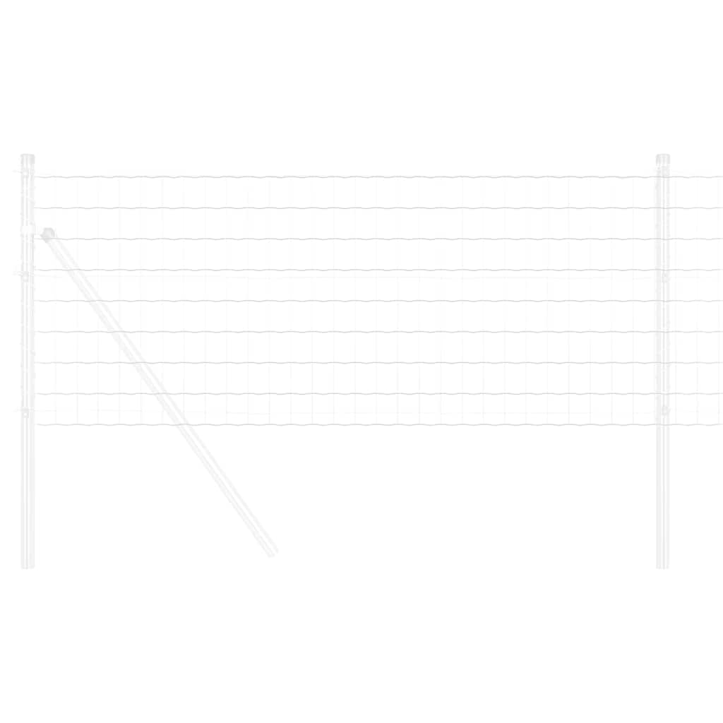 vidaXL Euro Fence 0.8x25 m Γαλβανισμένο Ατσάλι