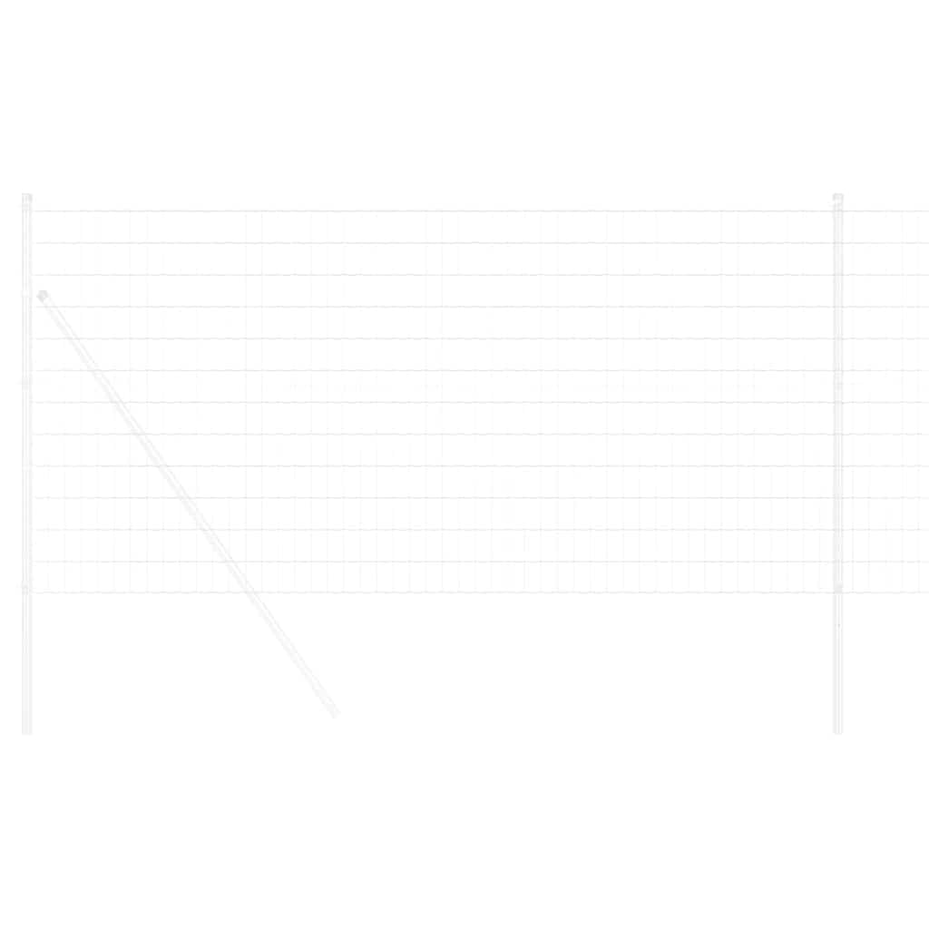 vidaXL Ευρωπαϊκός Φράκτης 1x25 μ Γαλβανισμένο Ατσάλι