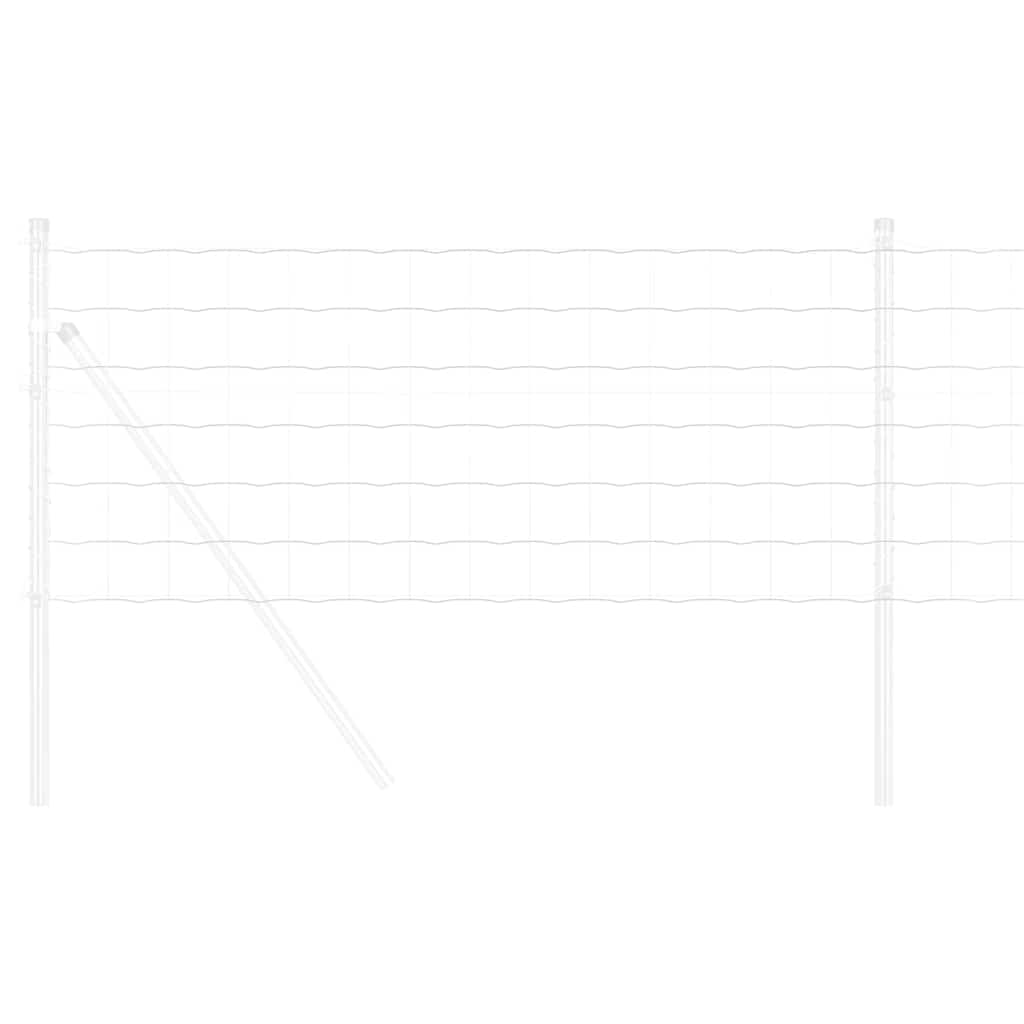 vidaXL Ευρωπαϊκός Φράκτης 0.8x25 μ Γαλβανισμένος Χάλυβας