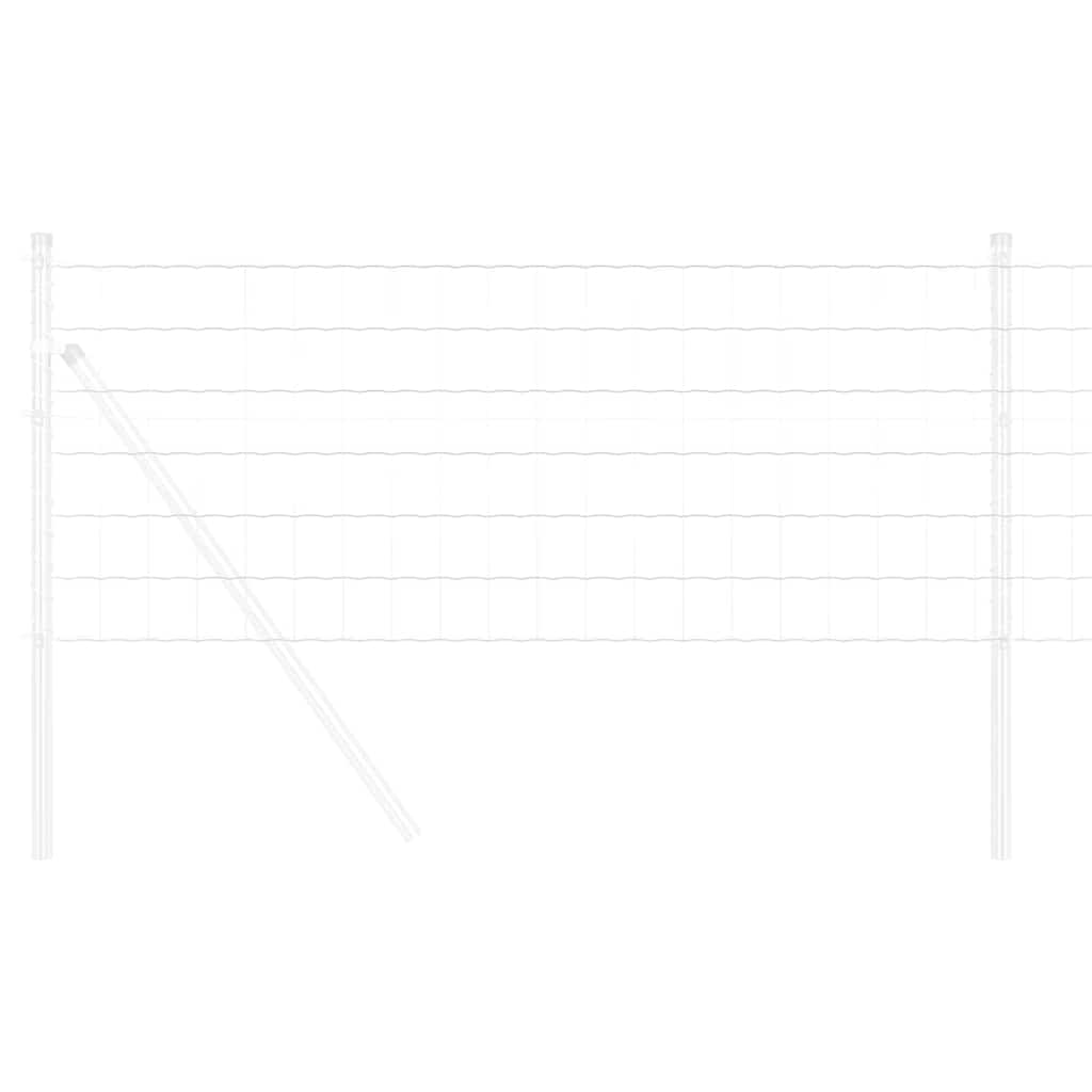 vidaXL Φράχτης Εuro 0,4 x 50 μ. Σίδηρος με επικάλυψη PVC