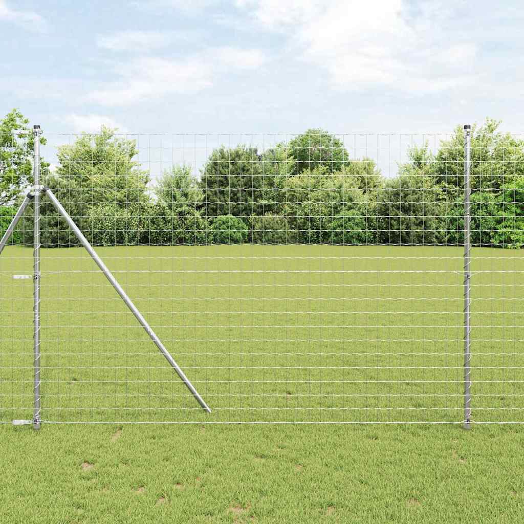 vidaXL Euro Fence 1.5x10 μ Γαλβανισμένος Χάλυβας