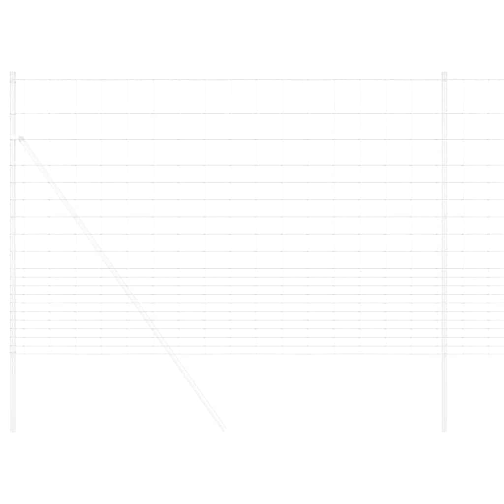 vidaXL Περίφραξη αγρού Γκρι 1.6 x 10 m Ατσάλι