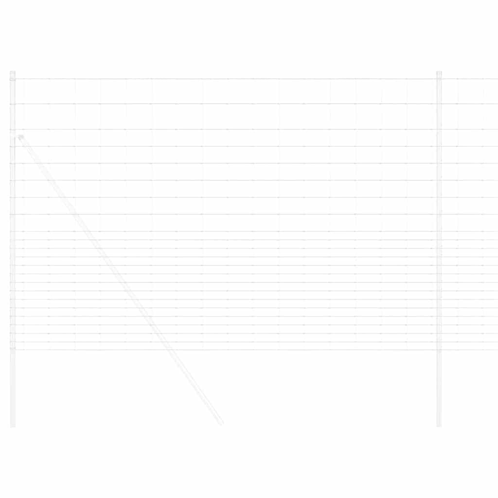 vidaXL Περίφραξη αγρού Γκρι 1.6 x 10 m Ατσάλι