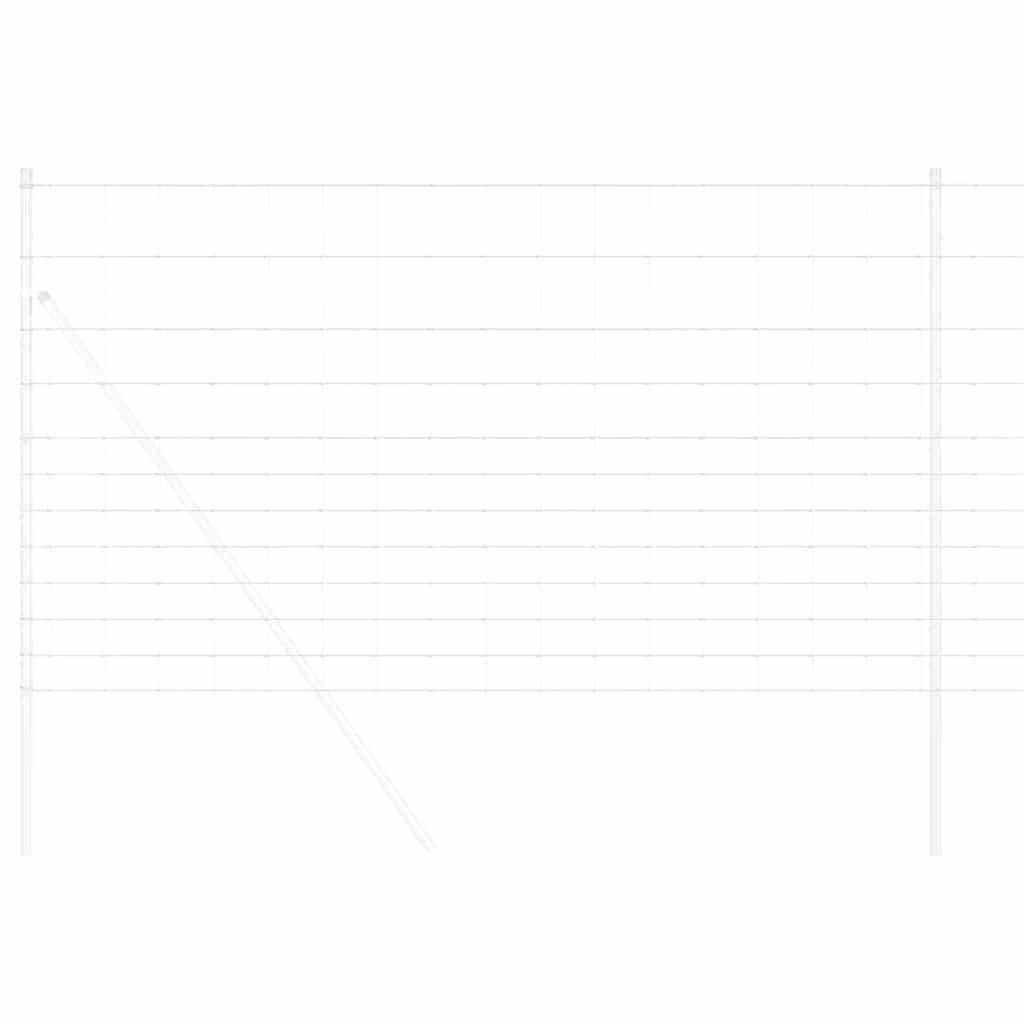 vidaXL Περίφραξη αγρού Ασημί 25 x 1.4 μ Γαλβανισμένος χάλυβας