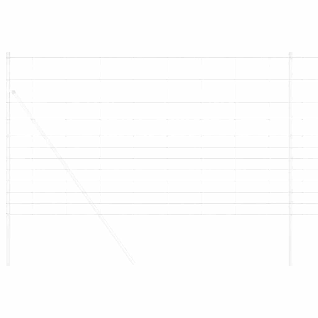 vidaXL Περίφραξη αγρού Ασημί 25 x 1.4 μ Γαλβανισμένος χάλυβας