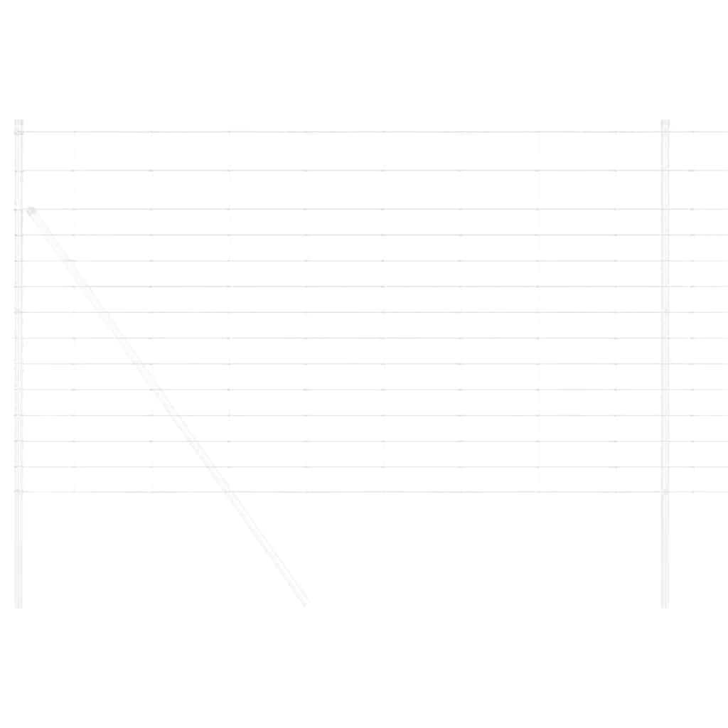 vidaXL Περίφραξη αγρού Ασημί 50 x 1.4 μ Γαλβανισμένος χάλυβας
