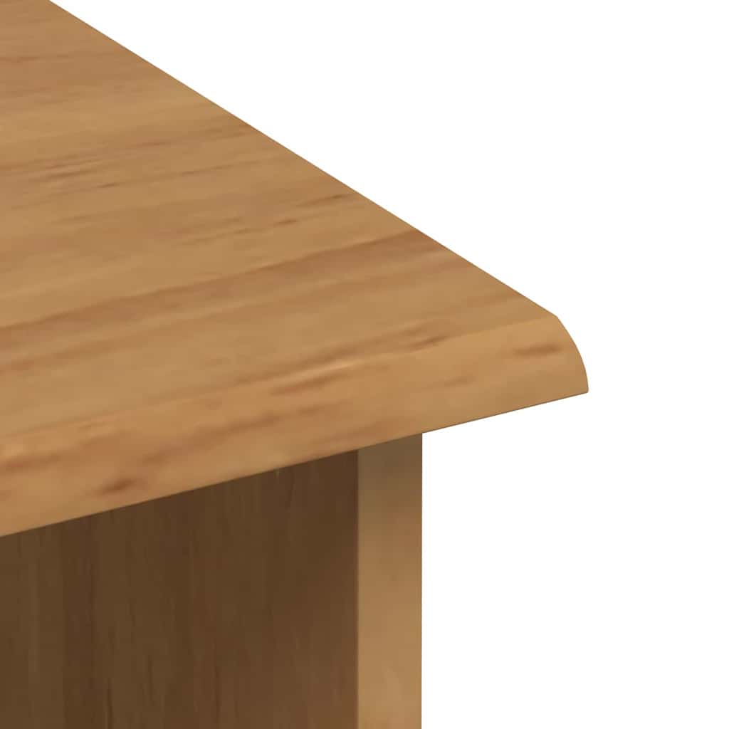 vidaXL Ράφι 'ASKIM'91x30x104 cm Μασίφ Ξύλο Πεύκου