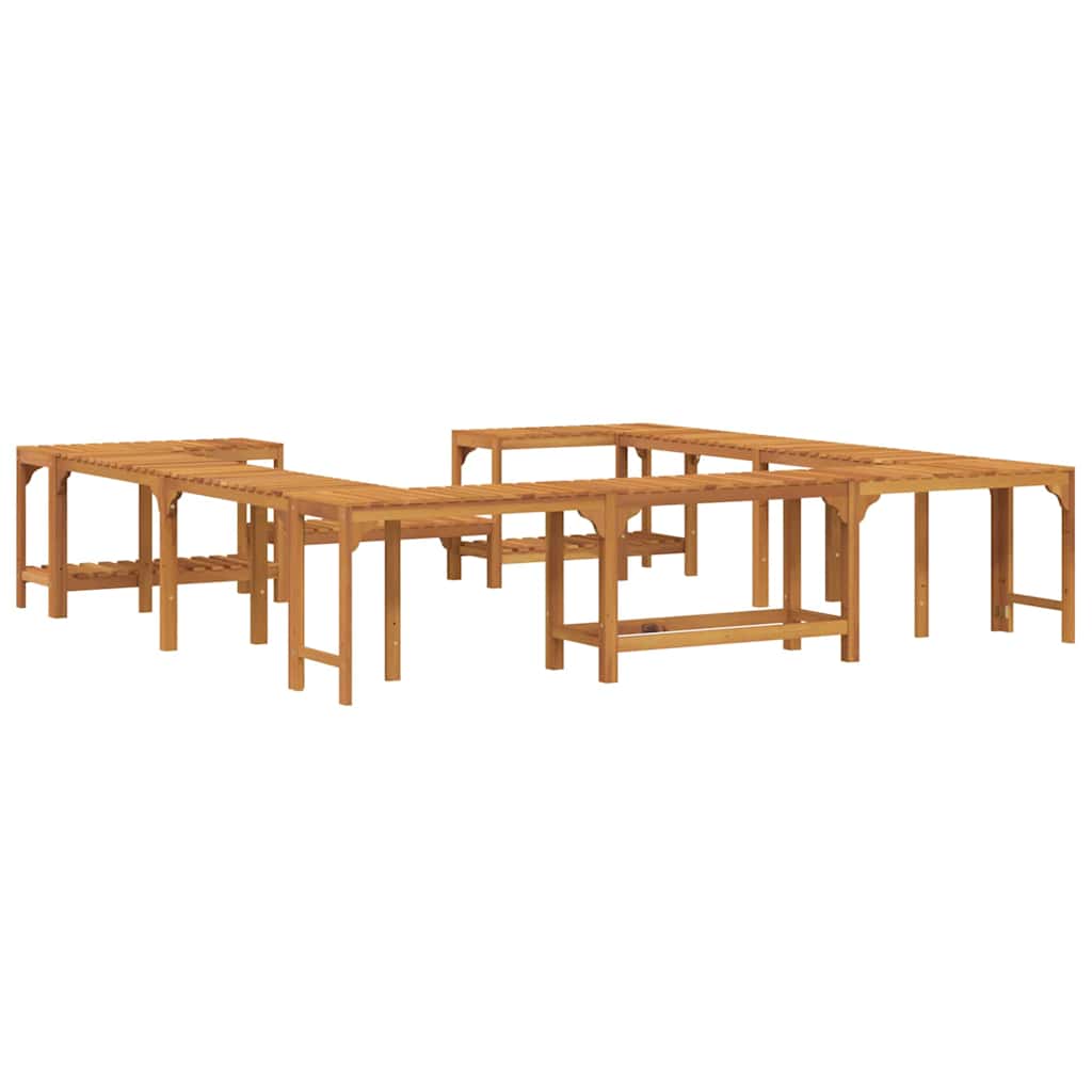 vidaXL Περίβλημα Τζακούζι Καστανό 250 x 250 cm