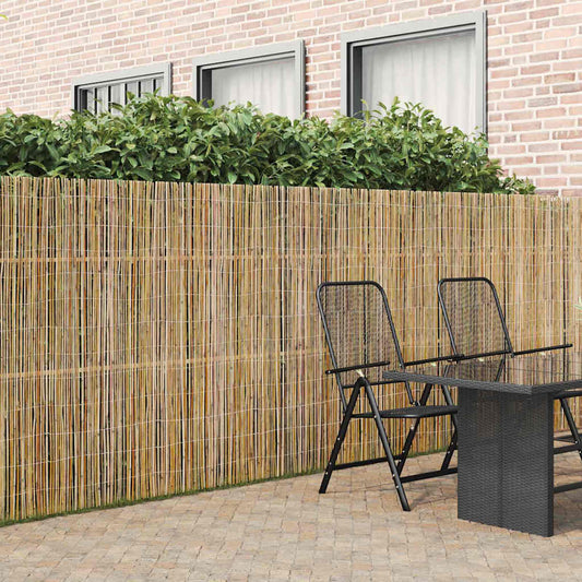 vidaXL Φράχτης Μπαμπού Φυσικό 500 x 150 cm Μπαμπού