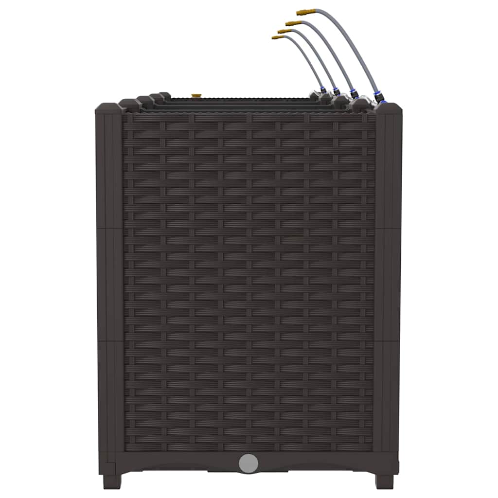 vidaXL Ζαρντινιέρες κήπου Καφέ 160 x 40 x 52 cm Ατσάλι