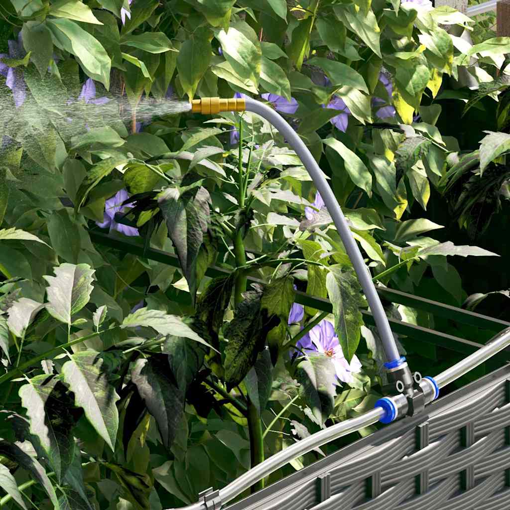 vidaXL Ζαρντινιέρες κήπου Μαύρο 160 x 40 x 22 cm Ατσάλι