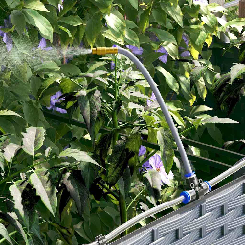 vidaXL Ζαρντινιέρες κήπου Ανοιχτό γκρι 160 x 40 x 22 cm Ατσάλι