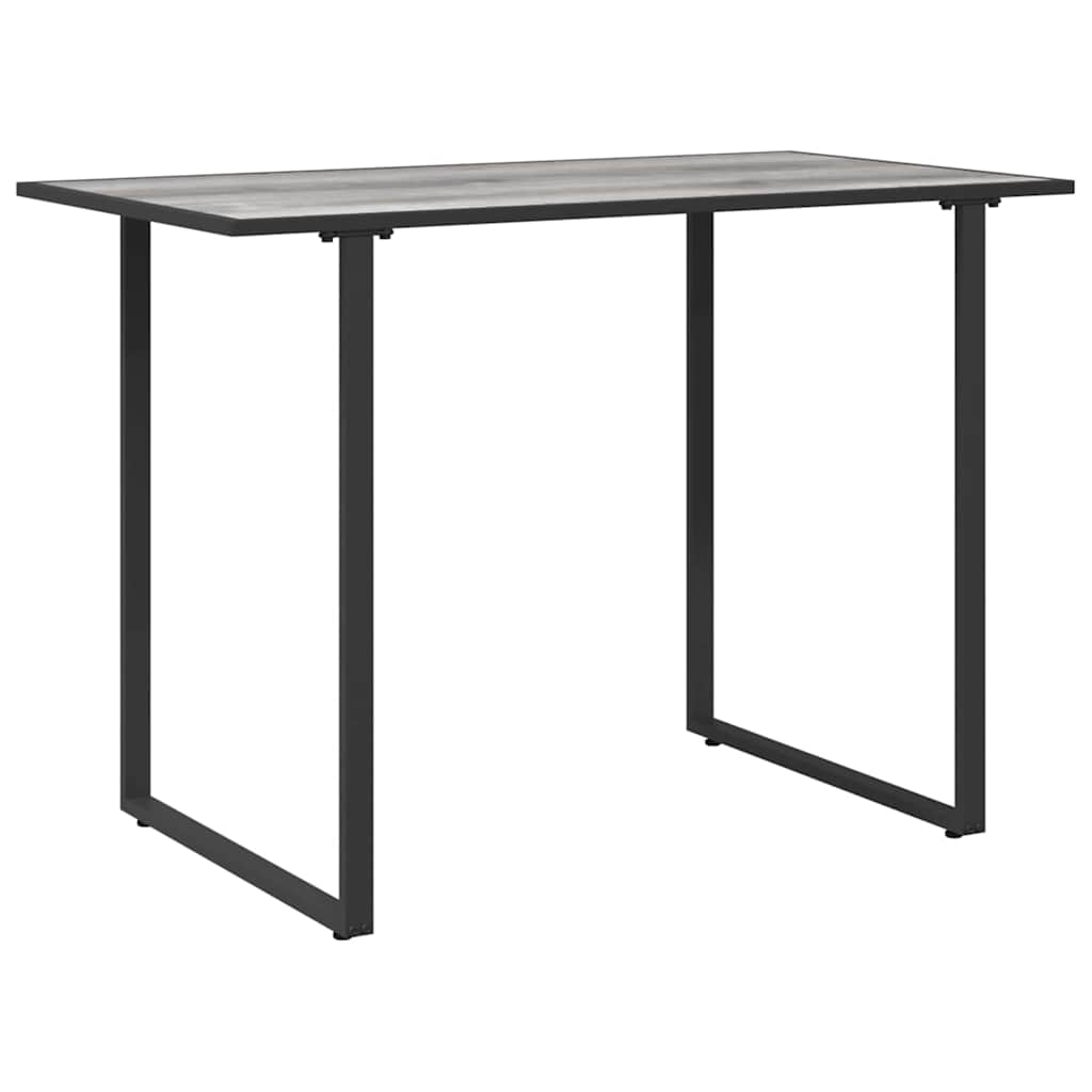 vidaXL Τραπέζι Κήπου Γκρι 100 x 55 x 70 εκ. Χάλυβας και DPC