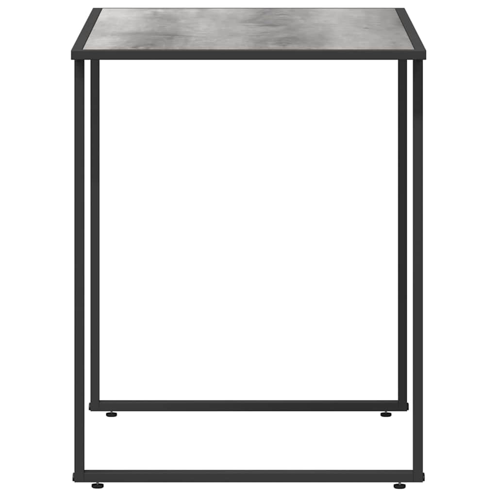 vidaXL Τραπέζι Κήπου Γκρι 100 x 55 x 70 εκ. Χάλυβας και DPC