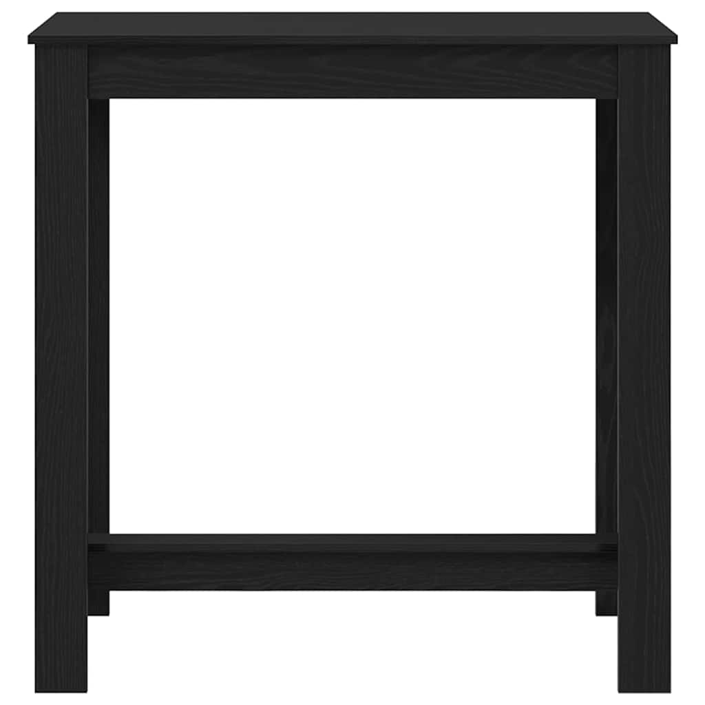 vidaXL Τραπέζι μπαρ 102 x 50 x 103.5 εκ. Επεξεργασμένο Ξύλο Μαύρη Οξυά