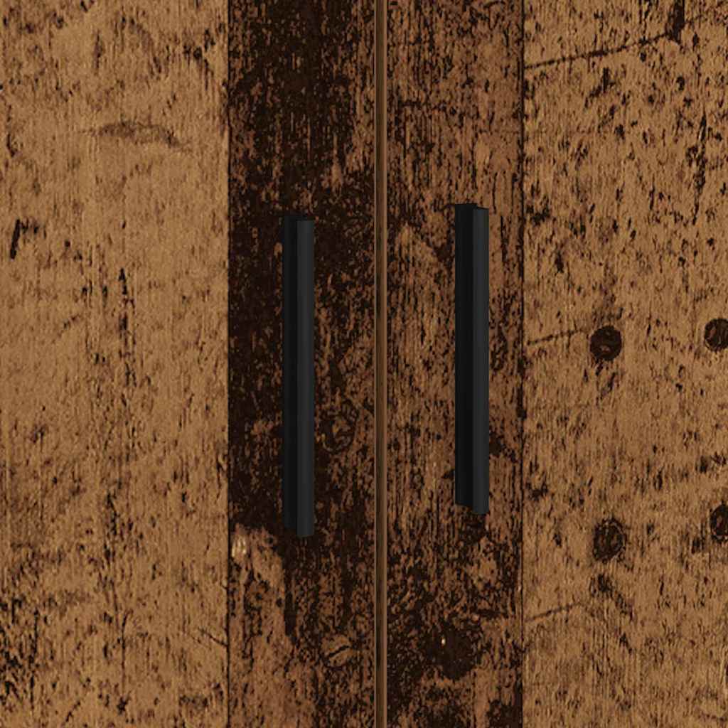 vidaXL Κρεβάτι με αποθηκευτικό χώρο artisan δρυς 75 x 190 cm