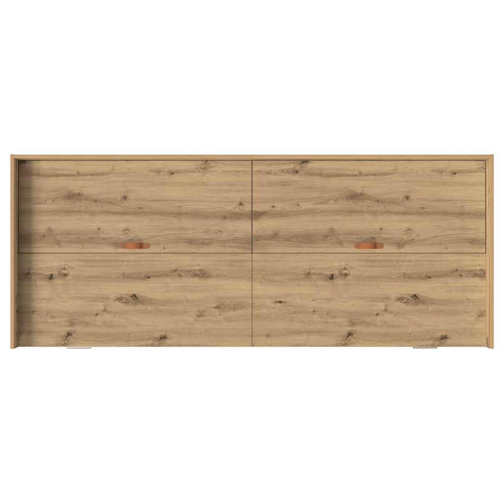 vidaXL Σκελετός Κρεβατιού Artisan Oak 90 x 200 cm Επεξεργασμένο ξύλο