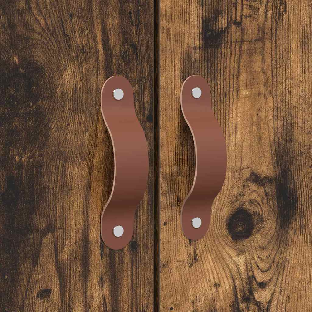 vidaXL Σκελετός Κρεβατιού με αποθήκευση Καπνιστή δρυς 200 x 200 cm