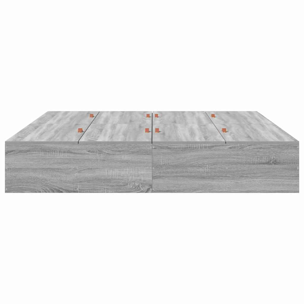 vidaXL Σκελετός Κρεβατιού Γκρι sonoma 180 x 200 cm Επεξεργασμένο ξύλο