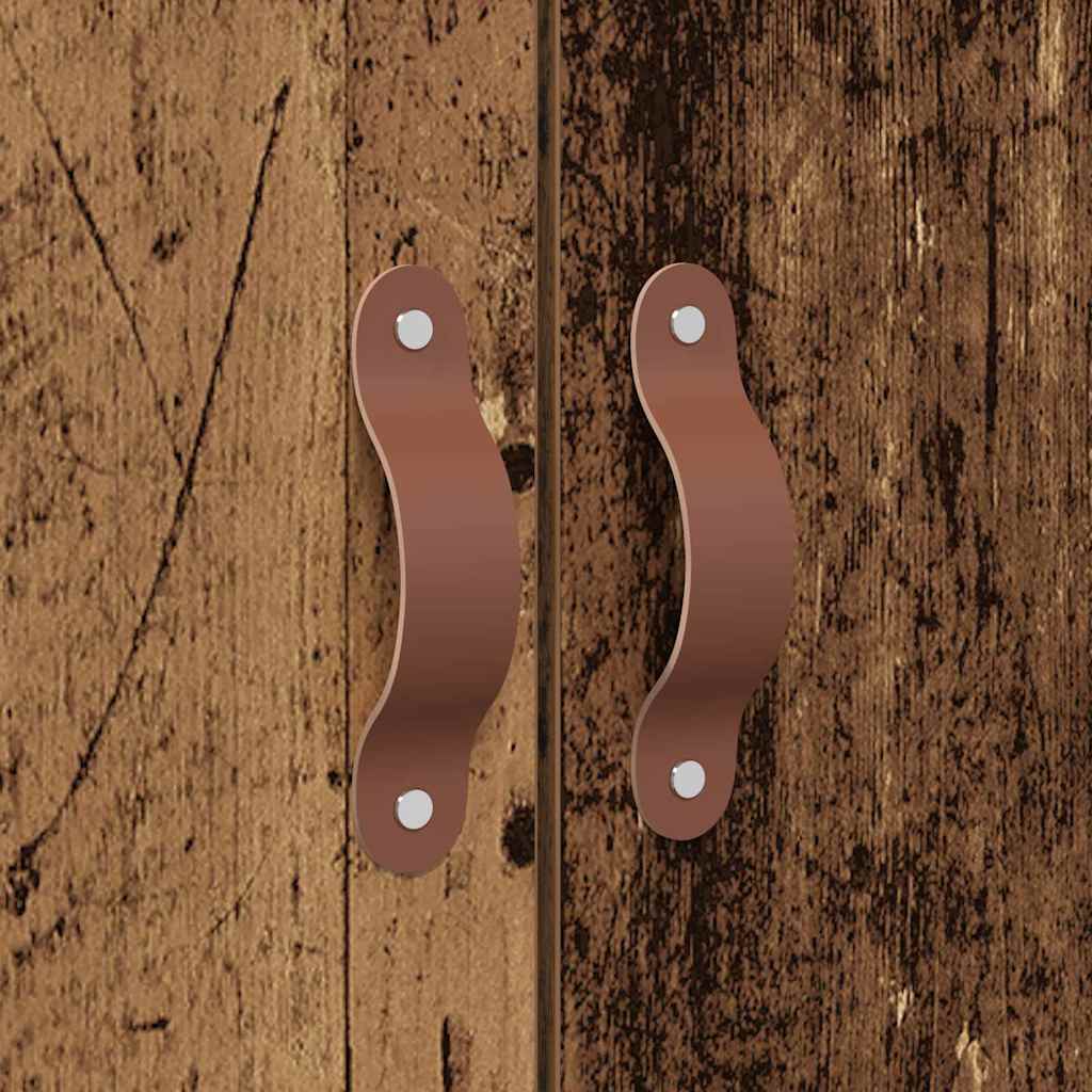 vidaXL Σκελετός Κρεβατιού Παλαιό ξύλο 135 x 190 cm Επεξεργασμένο ξύλο