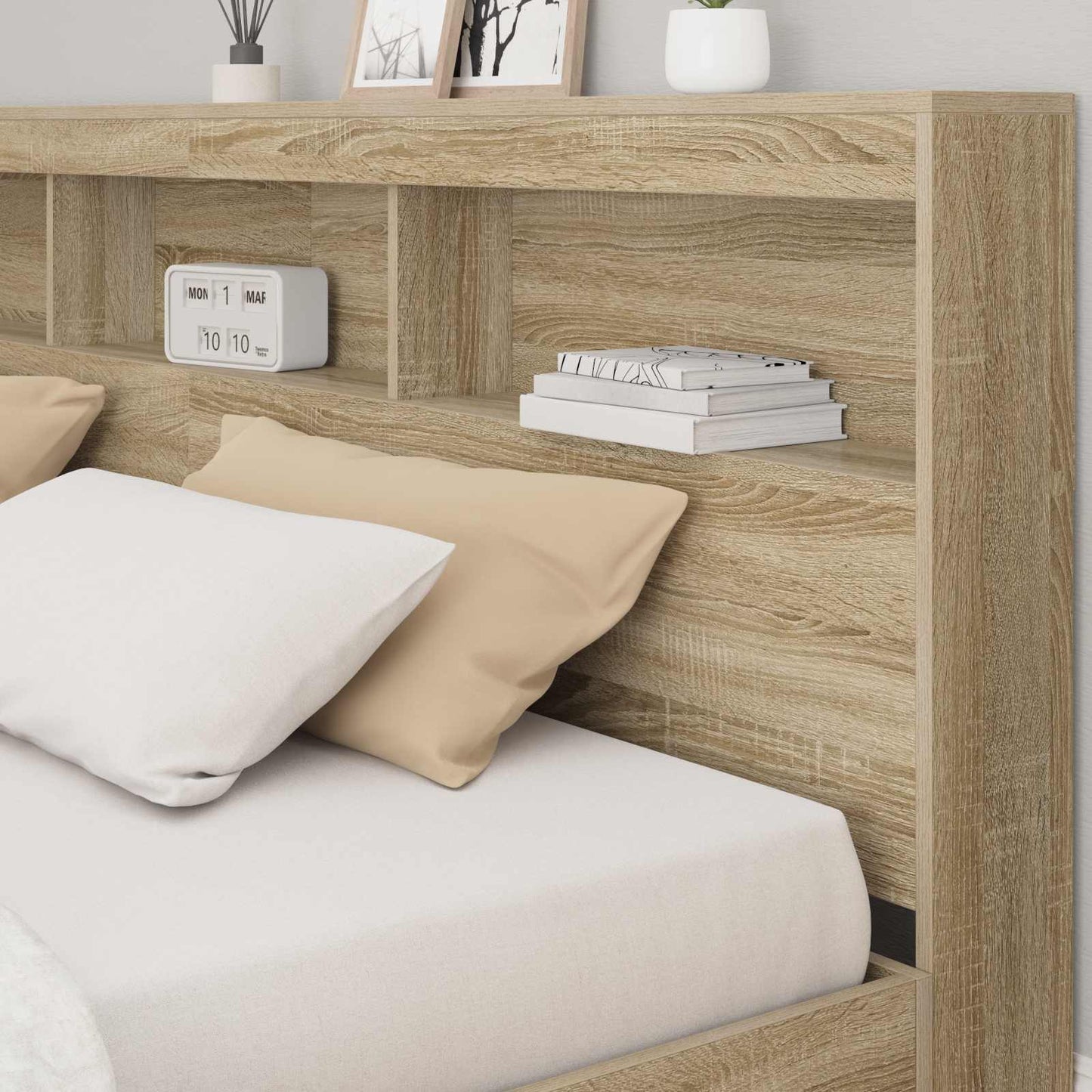 vidaXL Κεφαλάρι Αποθήκης Δρύς Sonoma Επεξεργασμένο Ξύλο