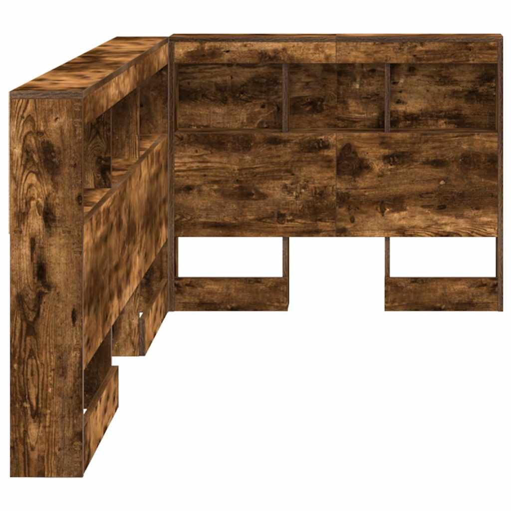 vidaXL Κεφαλάρι Αποθήκης Καπνιστή δρυς 90 cm Επεξεργασμένο ξύλο