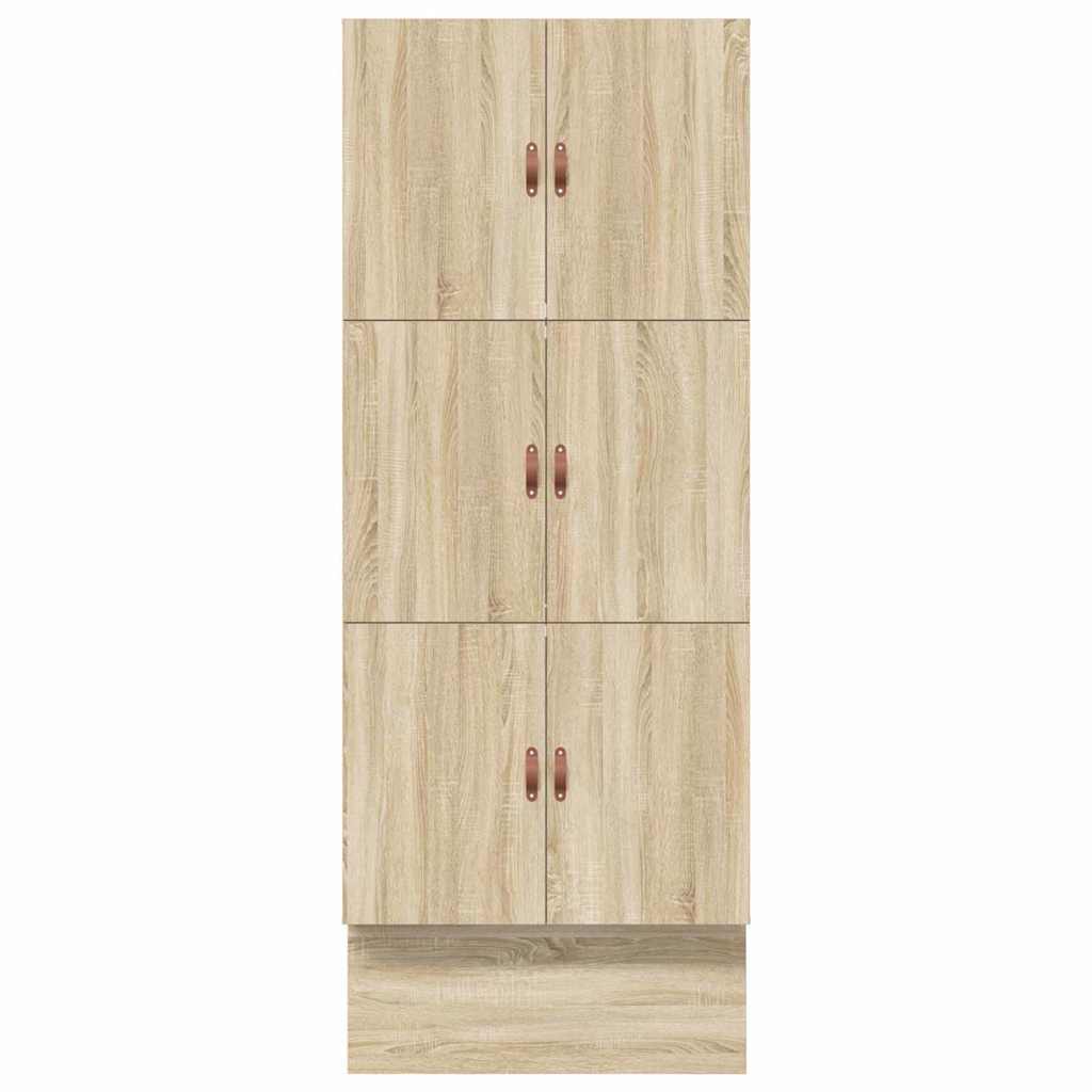 vidaXL Κρεβάτι Αποθήκευσης Σαμονά Οξιά 80x200 εκ