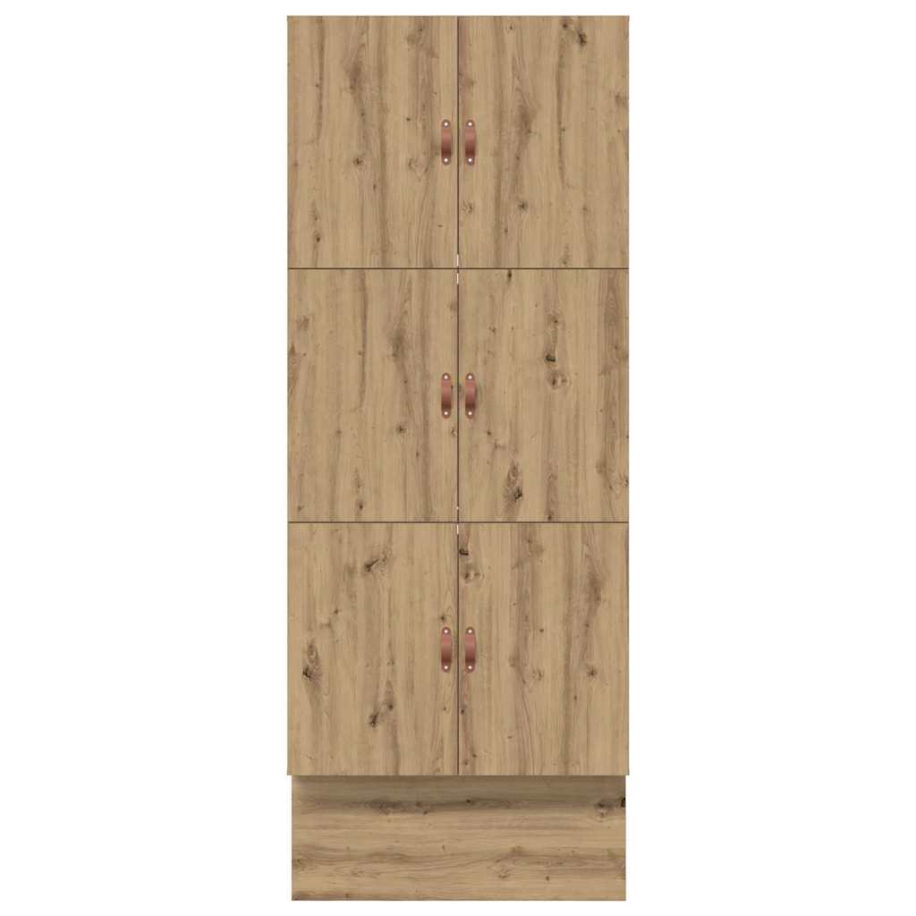 vidaXL Κρεβάτι με αποθηκευτικό χώρο με συρτάρι Artisan Oak 100 cm