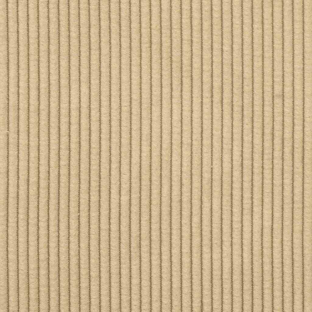 vidaXL Καναπές Γκρι Πράσινο 250 x 77 x 76 εκ. Υφασμάτινο Κορντουρά