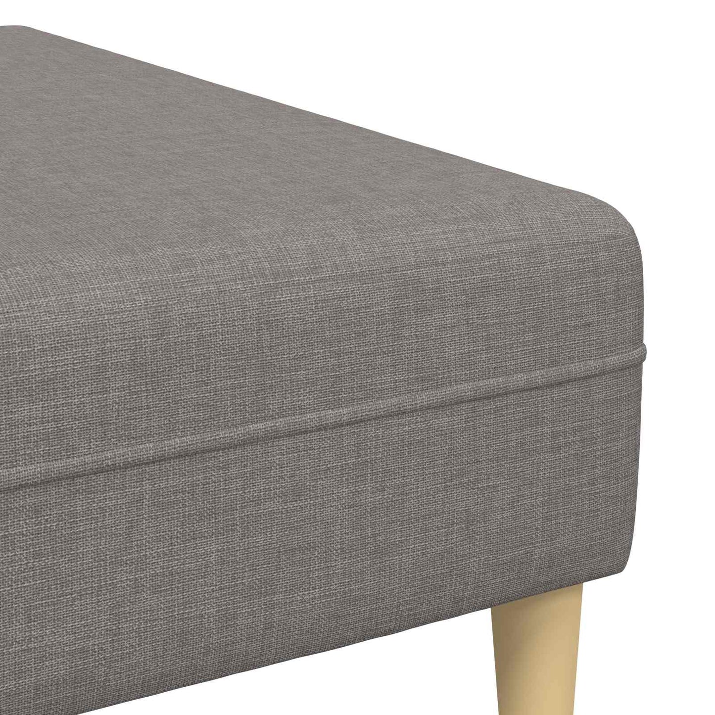 vidaXL Καναπές σαλονιού 3 pcs Taupe Πολυεστέρας