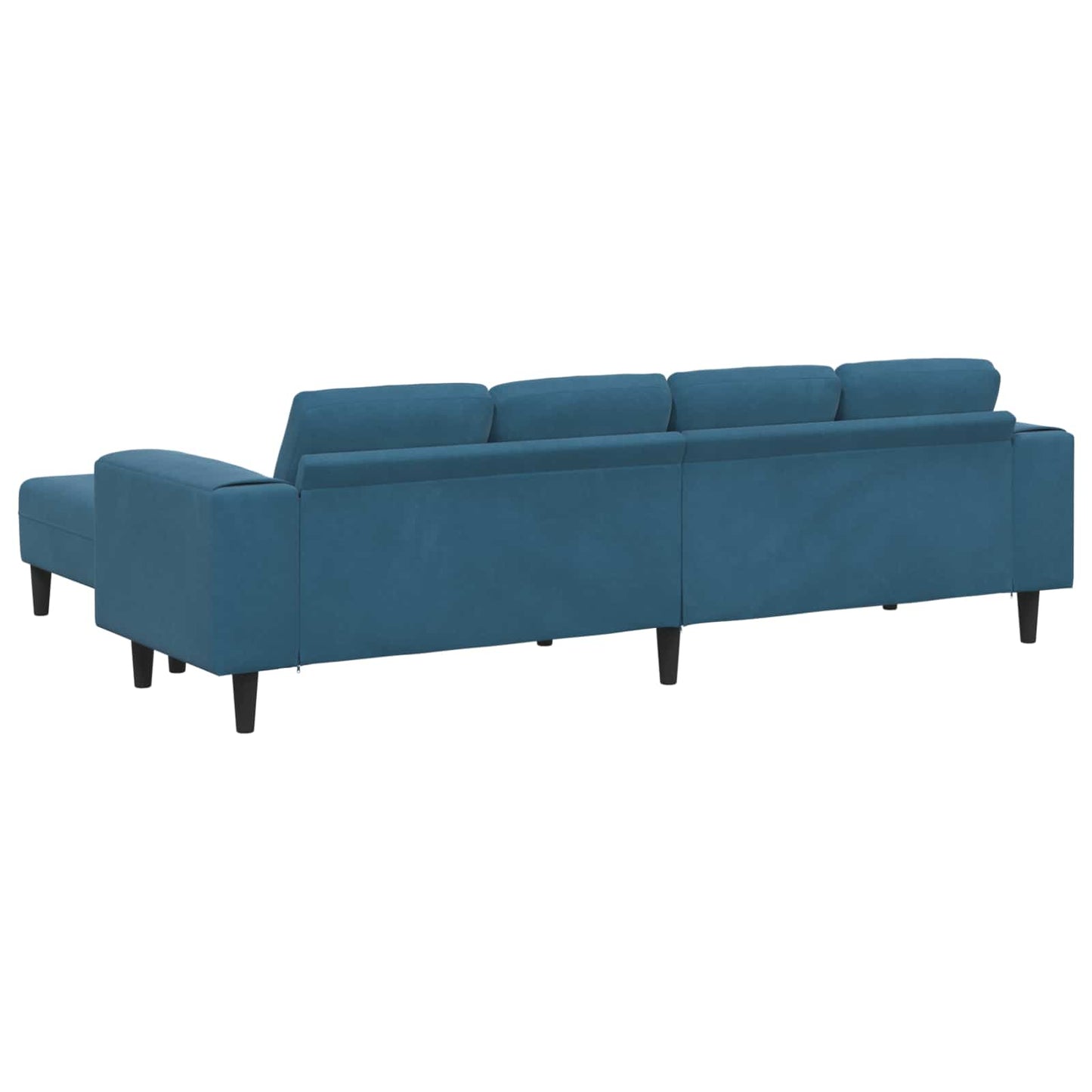 vidaXL Καναπές σαλονιού 3 pcs Μπλε 250 x 188 x 76 εκ.