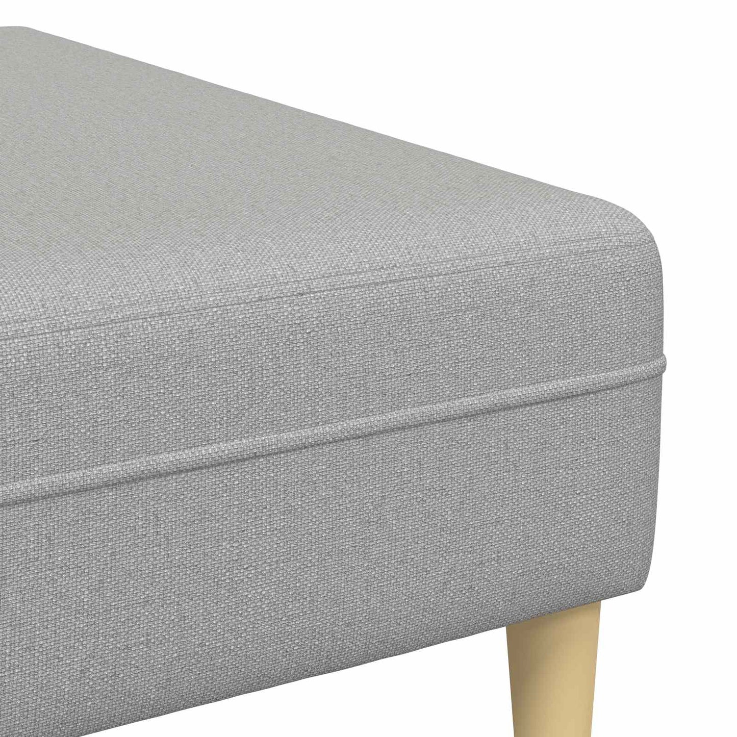 vidaXL Καναπές 3 pcs Σκίουρος Γκρί 250 x 188 x 76 εκ. ύφασμα