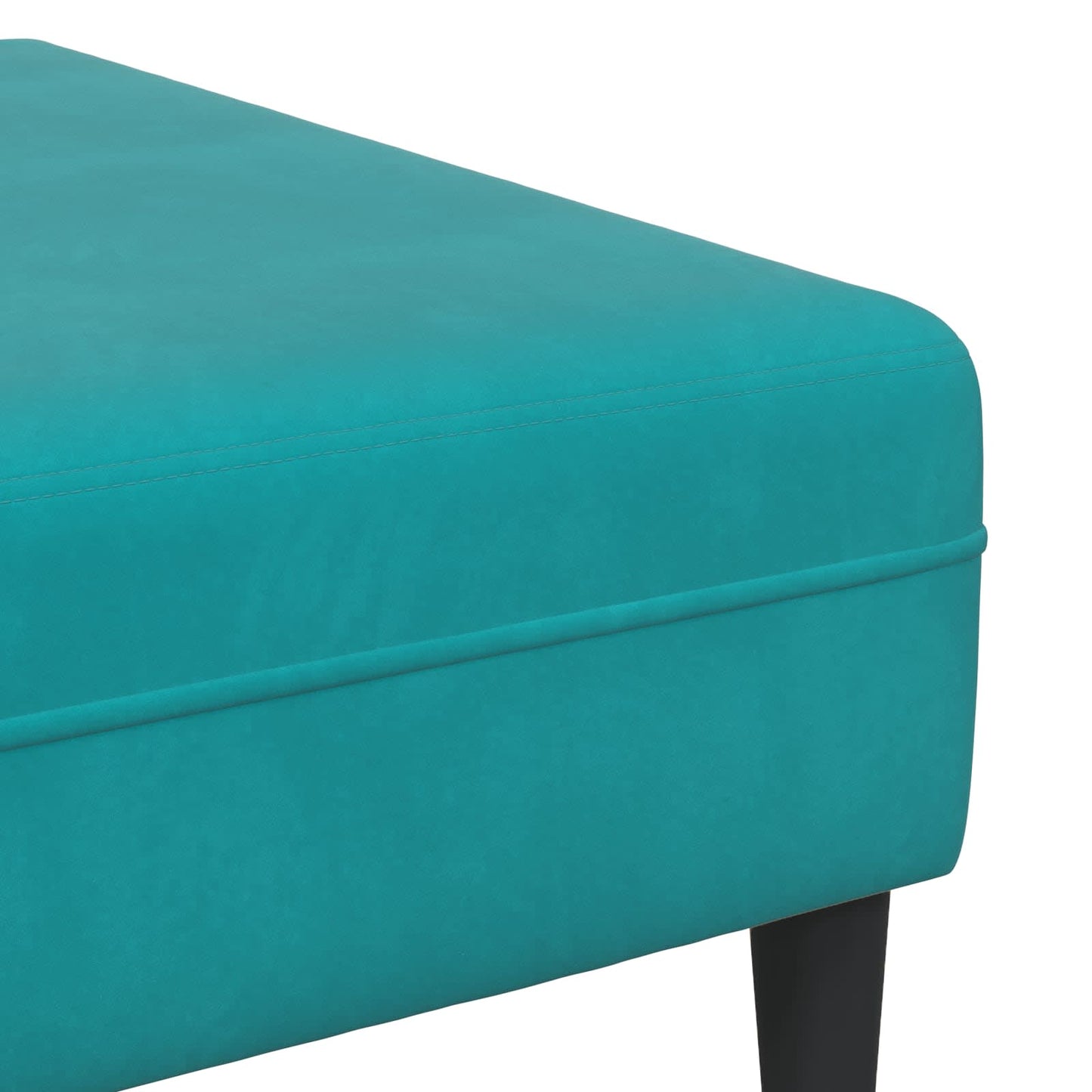 vidaXL Καναπές 3 pcs Τιρκουάζ 250 x 188 x 76 εκ. Βελούδο