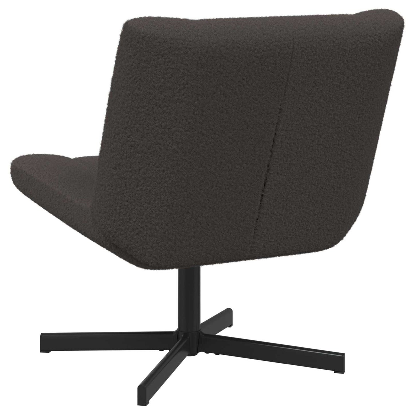 vidaXL Περιστρεφόμενη καρέκλα Σκούρο Γκρι 63 x 75 x 76 εκ