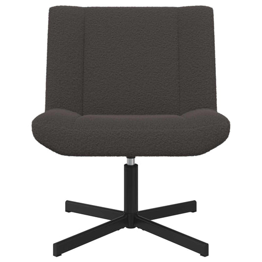 vidaXL Περιστρεφόμενη καρέκλα Σκούρο Γκρι 63 x 75 x 76 εκ