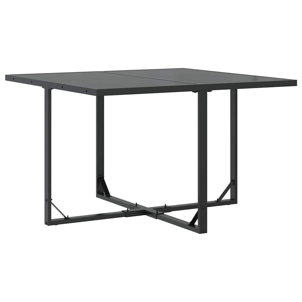 Σέτ Γευμάτων Κήπου με 10 Τεμάχια και Μαξιλάρια από Χάλυβα και Τεξτιλένιο