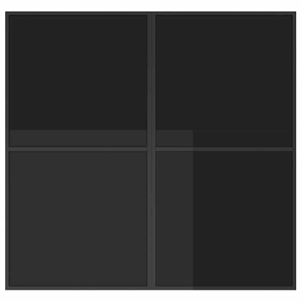 vidaXL Σέτ φαγητού για κήπο 5 pcs Μαύρο Ατσάλι