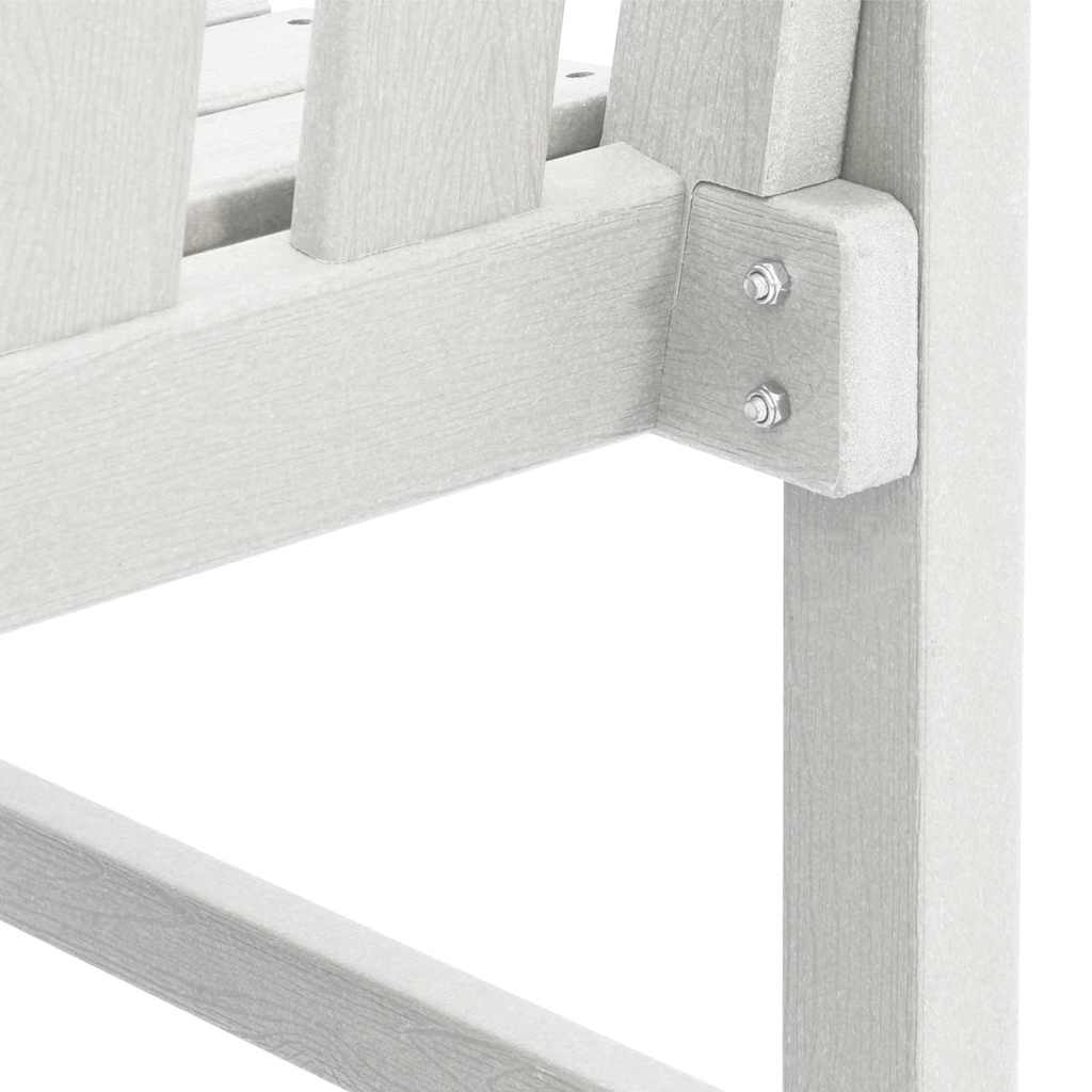 vidaXL Καρέκλα Κήπου 6 pcs Λευκό 65.5 x 59 x 88 εκ Πολυαιθυλένιο