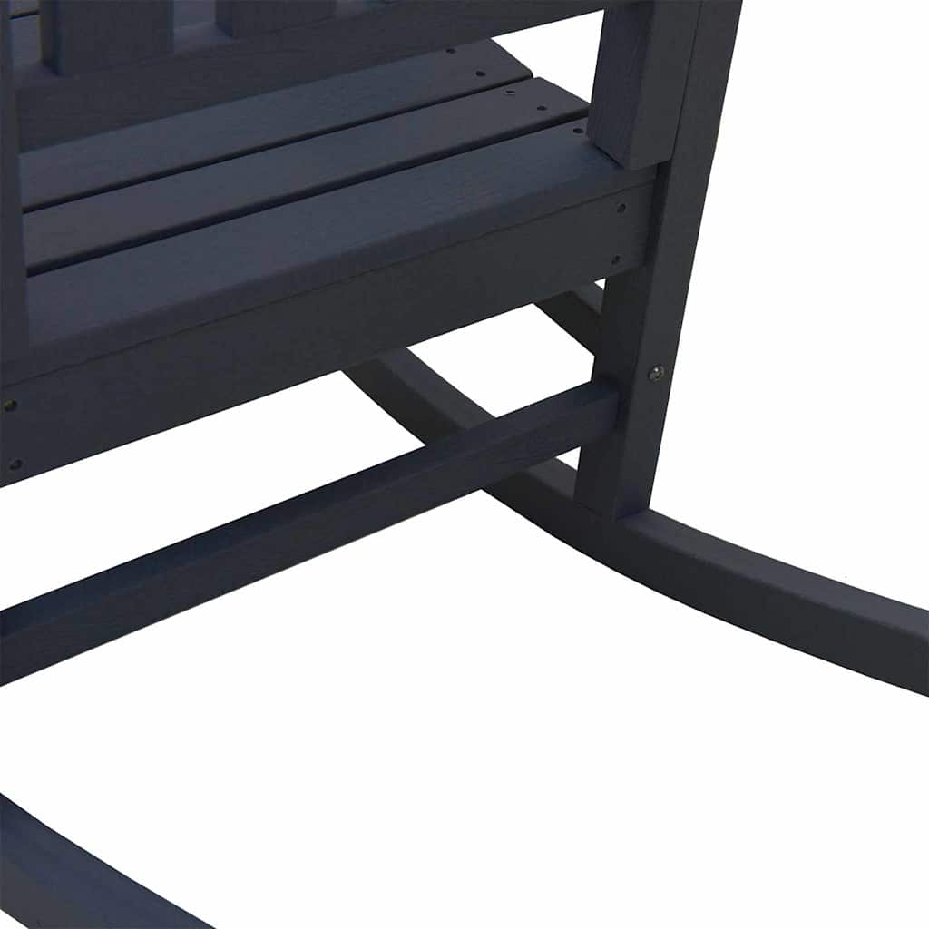 vidaXL Κουνιστή καρέκλα 2 pcs Ναυτικό μπλε 92 x 70 x 108 εκ